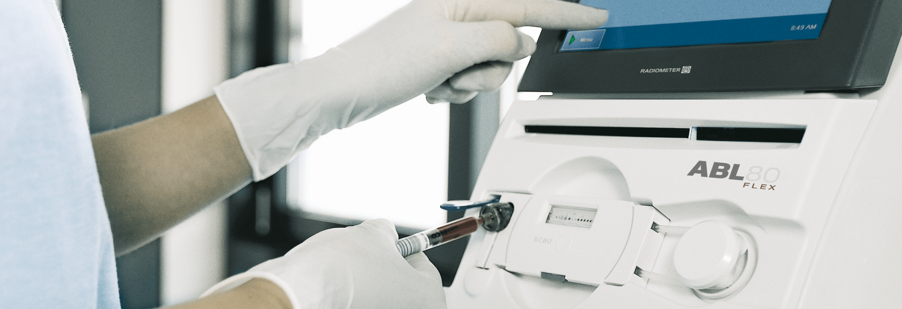 ABL80 FLEX blood gas analyzer Radiometer America