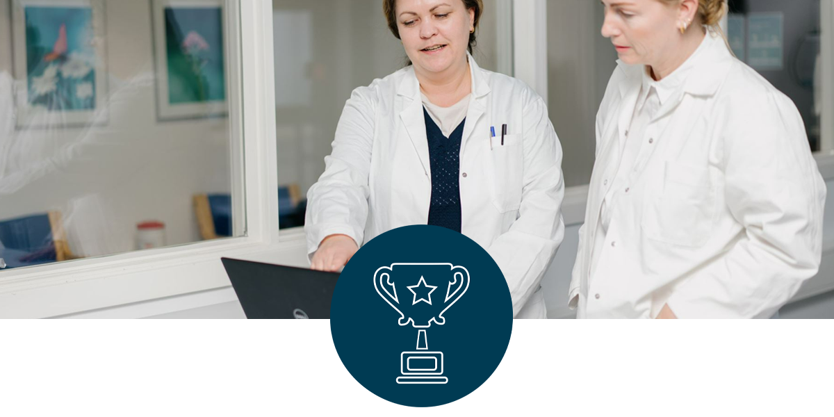 Icône Connect & Care – Garantir la qualité